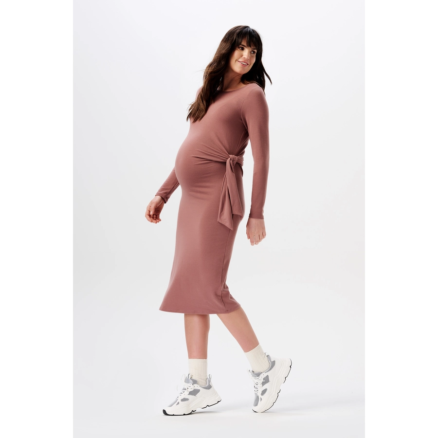 Noppies Kleid Dress Frisco long sleeve Rose Taupe