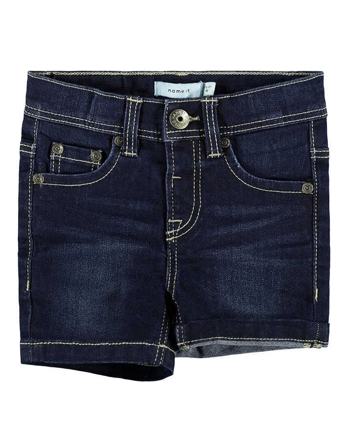 Jeans-Shorts NKMSOFUS DNMTHRIS in dark blue denim