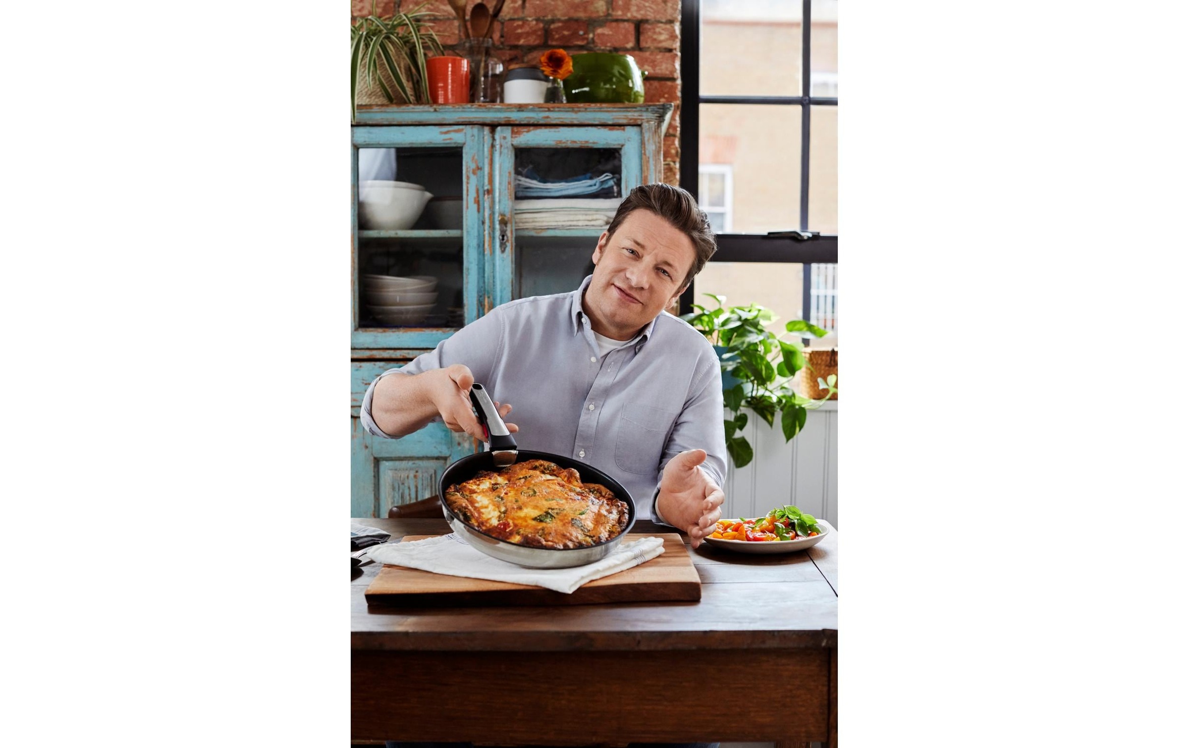Tefal Pfannen-Set »Jamie Oliver Ingenio 9-teilig« Edelstahl