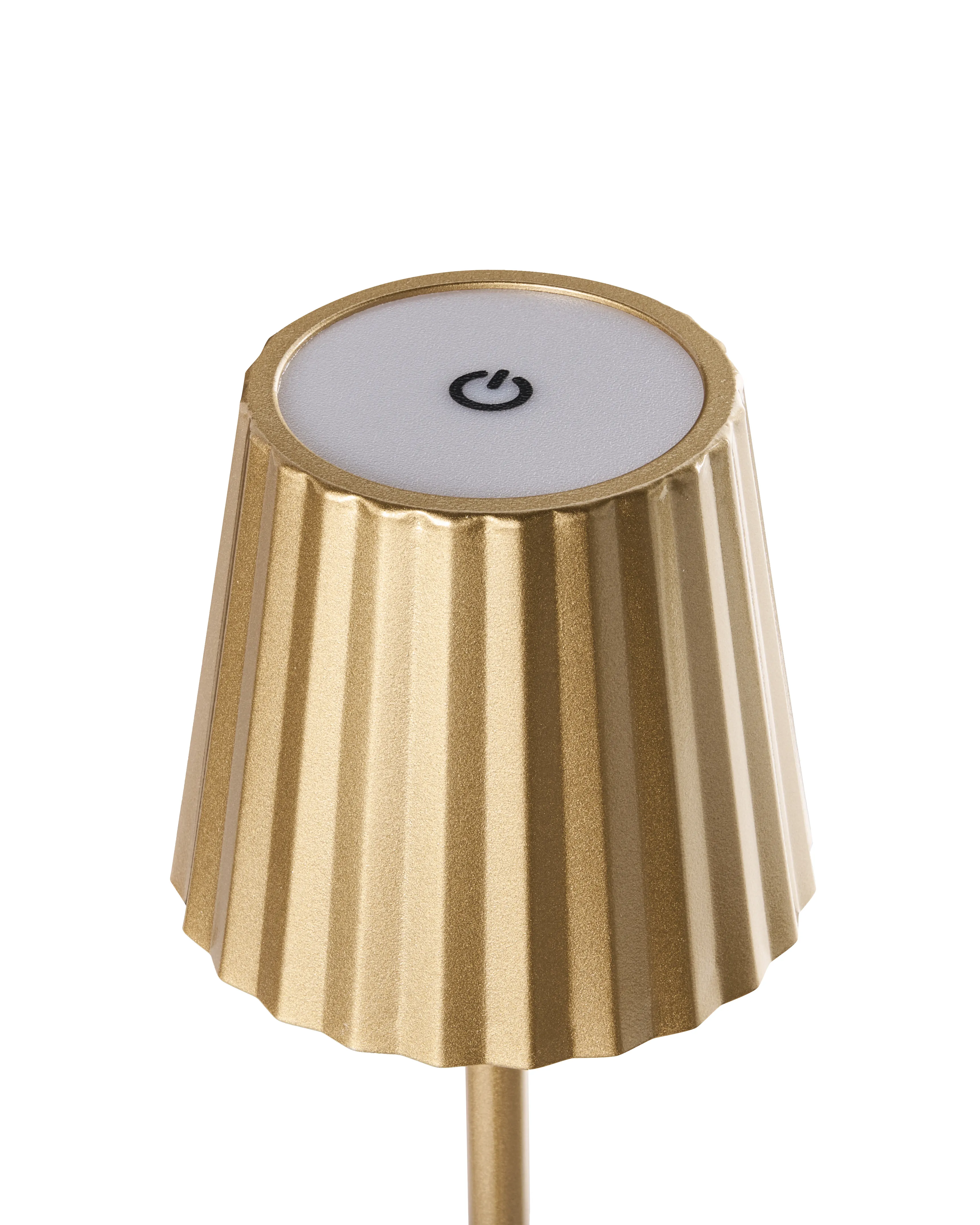 LED draadloze tafellamp ABARO met dimmer Metaal Goud