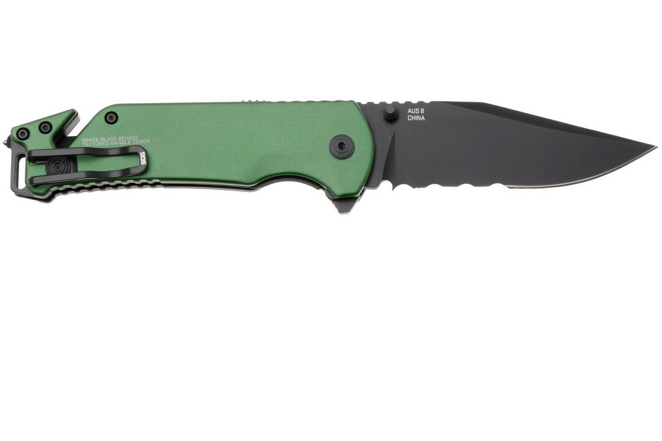 SOG Escape ATK 2.0 11-52-01-43, Titanium Nitride AUS-8, Olive Drab Aluminum zakmes