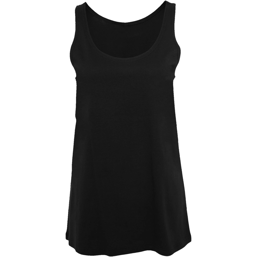 F4NT4STIC Ladies Tanktop Kanagawa Welle schwarz