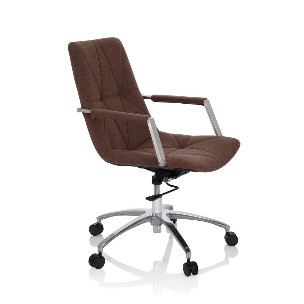 Home Office Bürostuhl SARANTO II Stoff mit Armlehnen hjh OFFICE