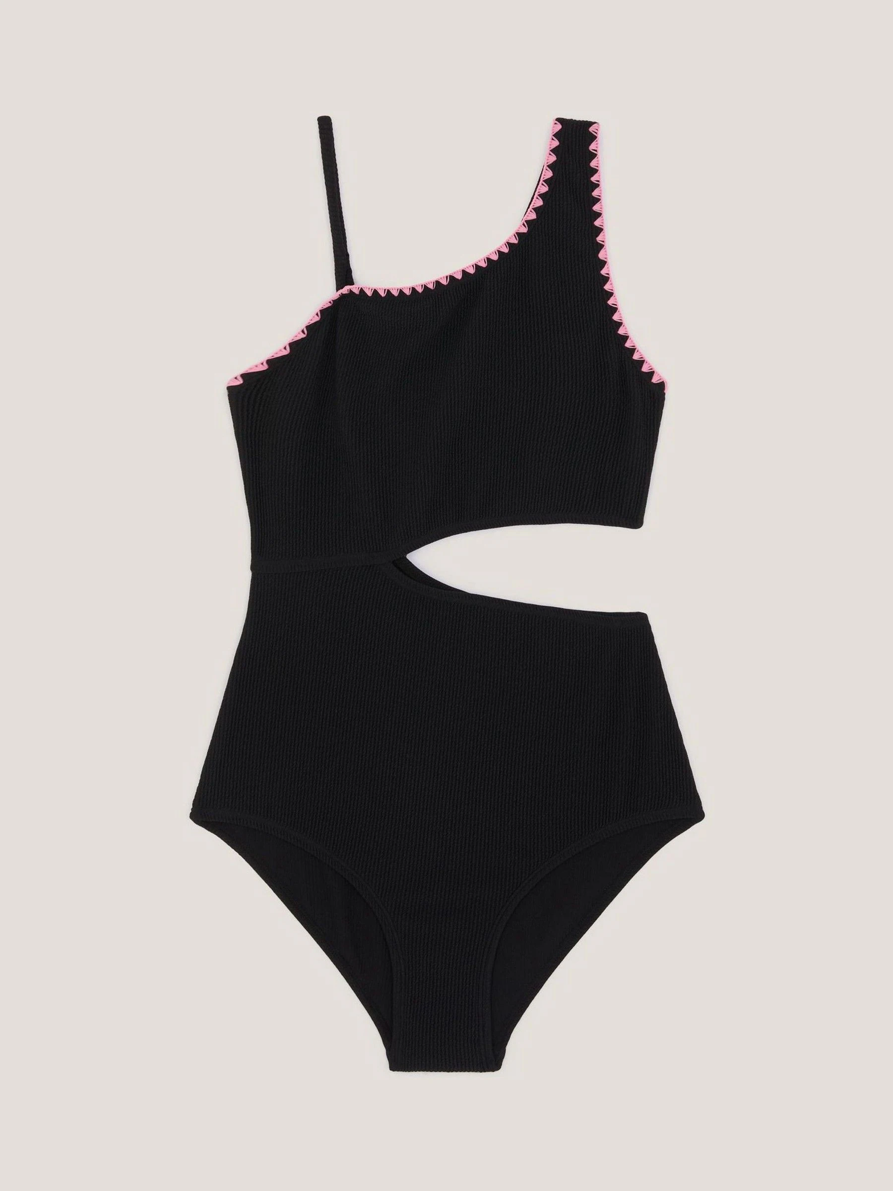 Monsoon Stitch Cut Out Swimsuit