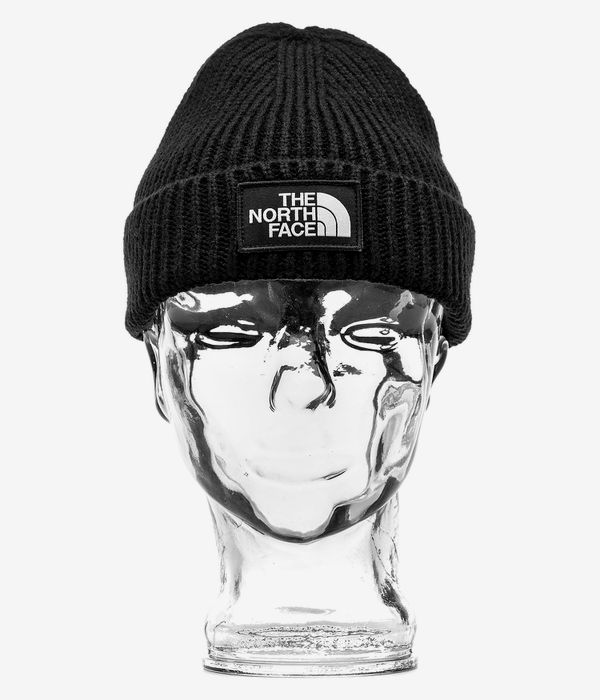The North Face Logo Box Cuffed Mütze (tnf black)