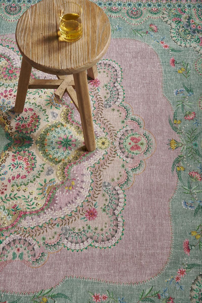 Pip Studio Teppich Majorelle by Pip - Lila/Grün 120 x 185 cm
