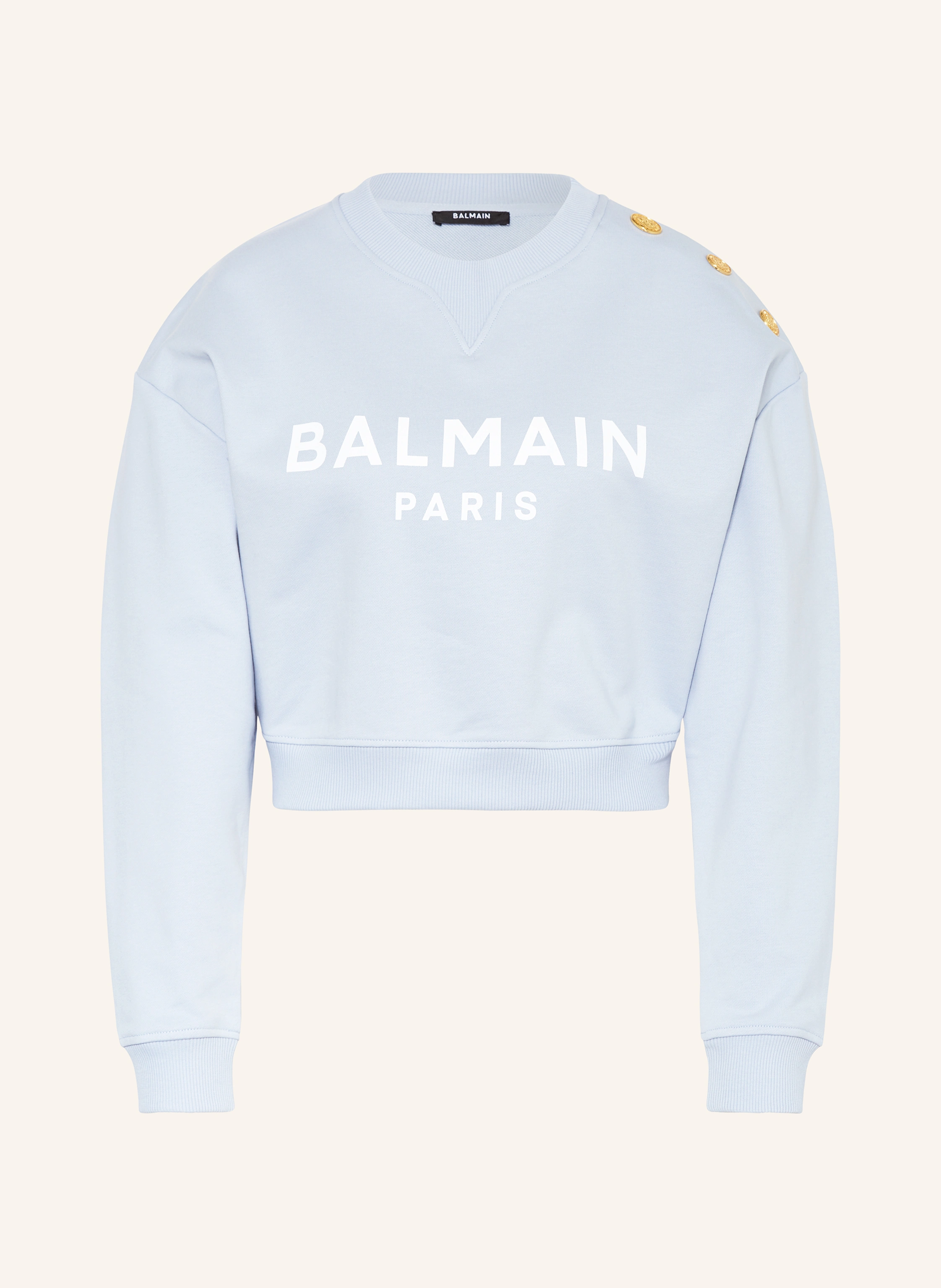 BALMAIN Cropped-Sweatshirt