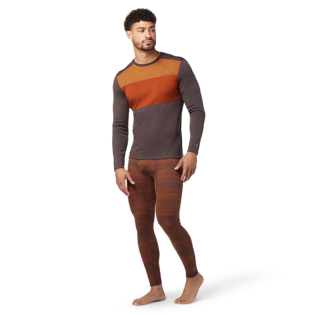 Smartwool<br>Men's Classic Thermal Merino Base Layer Colorblock Crew