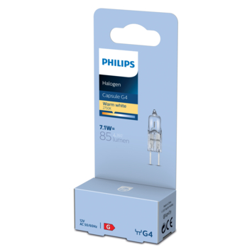 Philips halogeen capsule 7W G4 12V 1 stuk