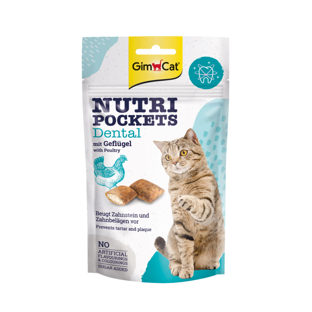 GimCat Nutri Pockets Dental60 gr