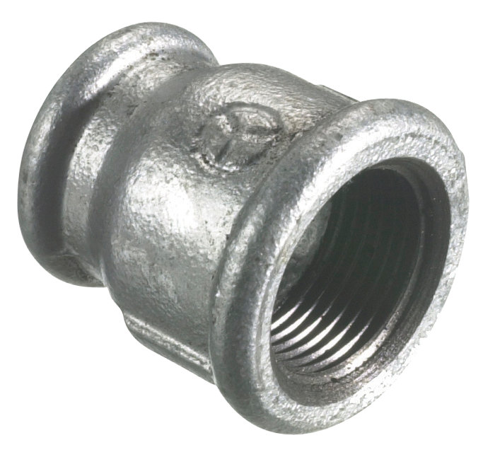 Galvaniseret formmuffe 1