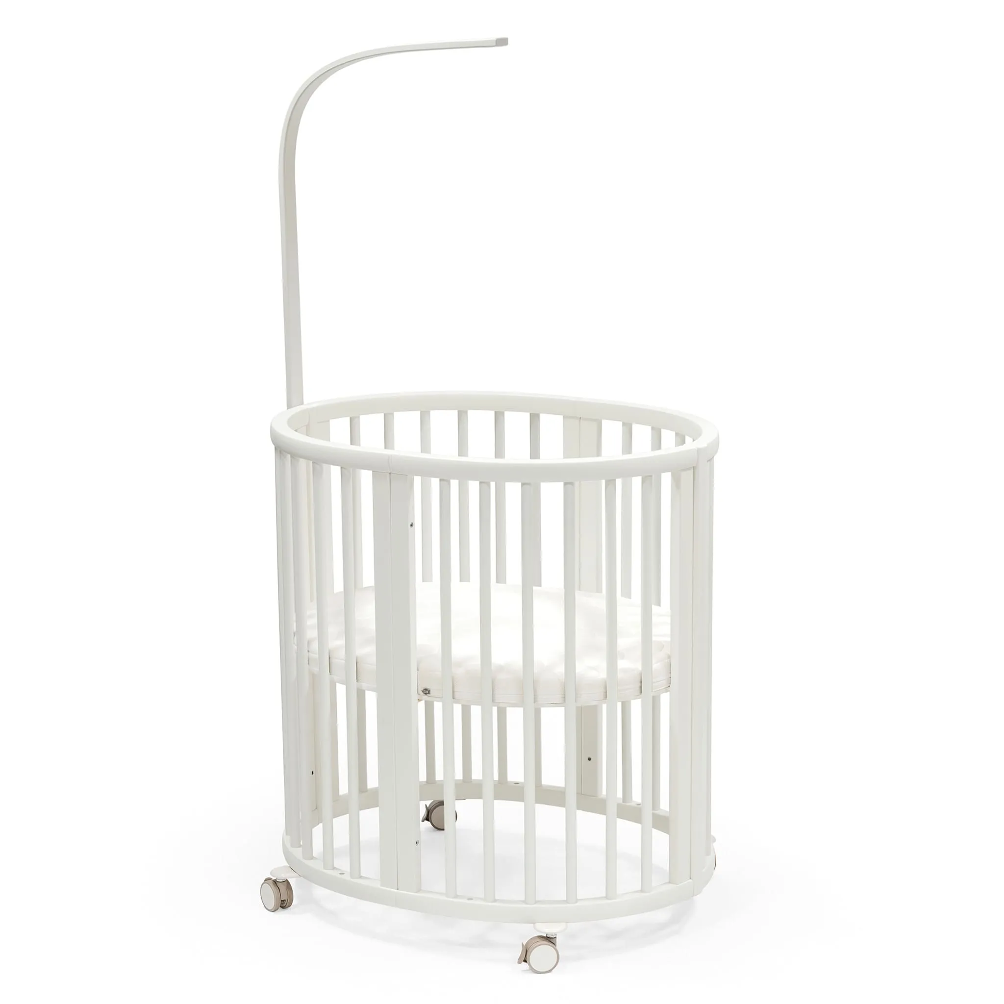 Stokke Tige de Drapé pour Mini Couchette et Couchette Évolutive Stokke® Sleepi™ V3  - Blanc
