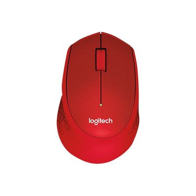 Logitech M330 - souris sans fil silencieuse - rouge