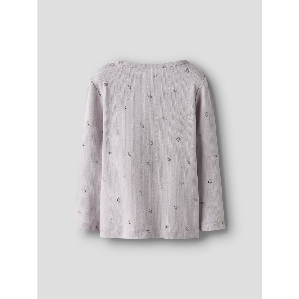 Køb Name It Lilac Marble Nmfberries Ls Slim Top