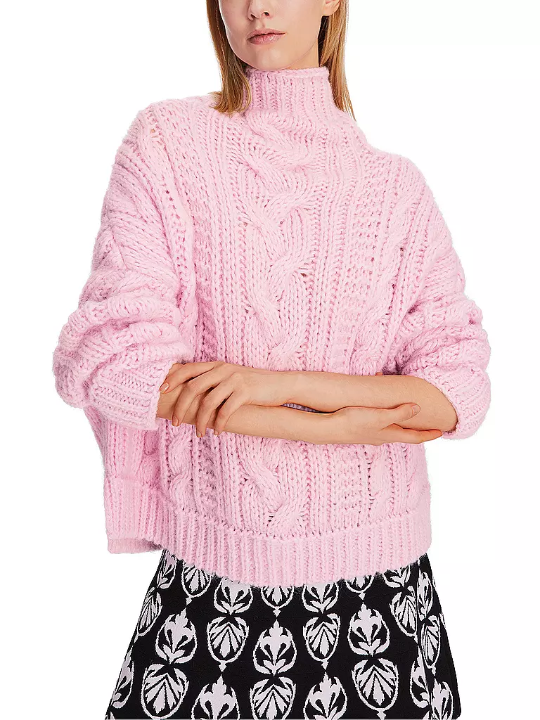 MARC CAIN Rollkragenpullover rosa