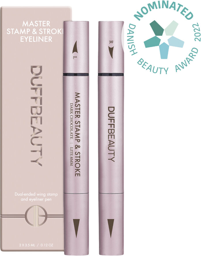 DUFFBEAUTY Master Stamp & Stroke Eyeliner Dark Chocolate - Lite 8mm