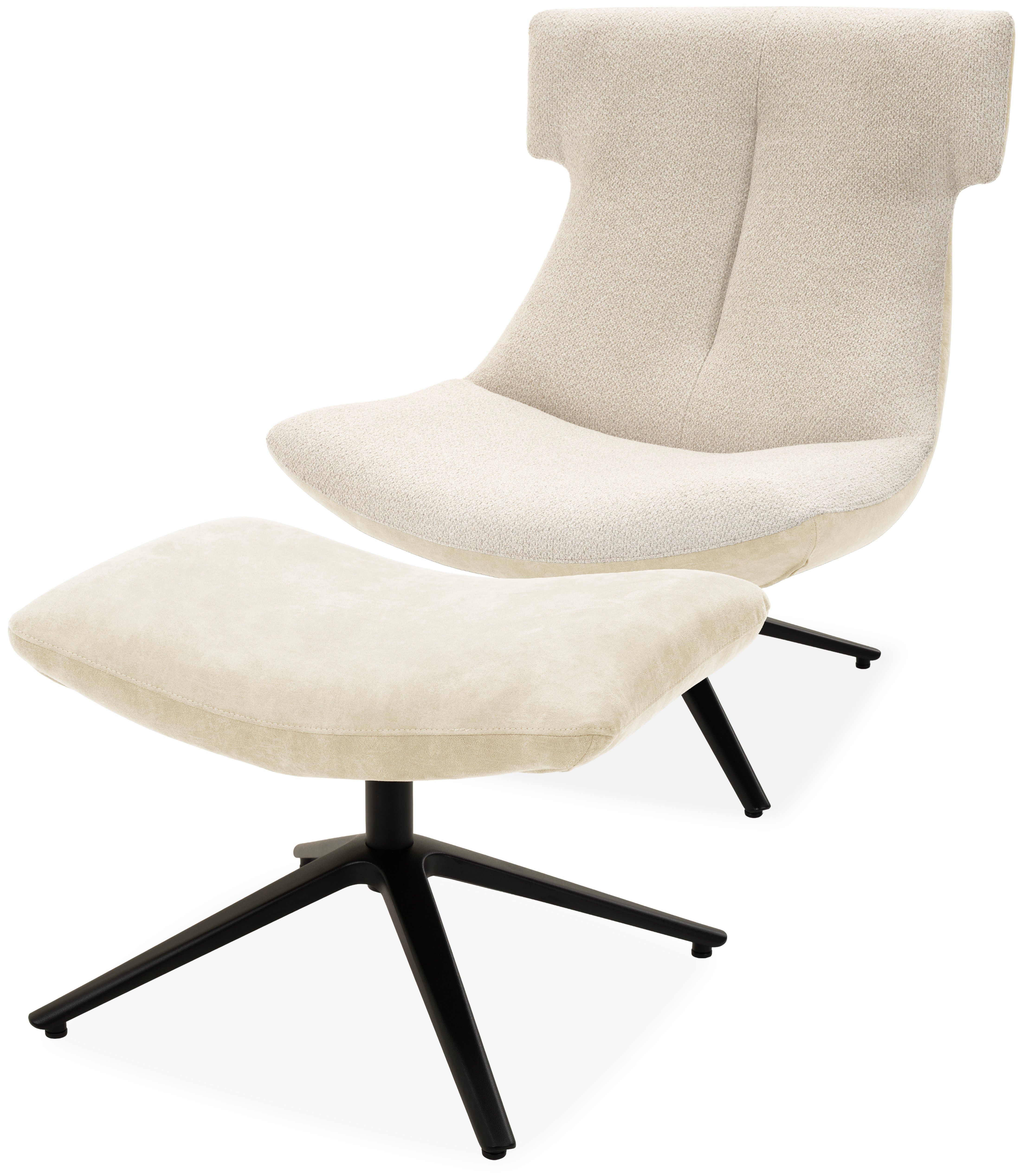 Draaifauteuil  Lowie B83 x D83 x H96 cm
