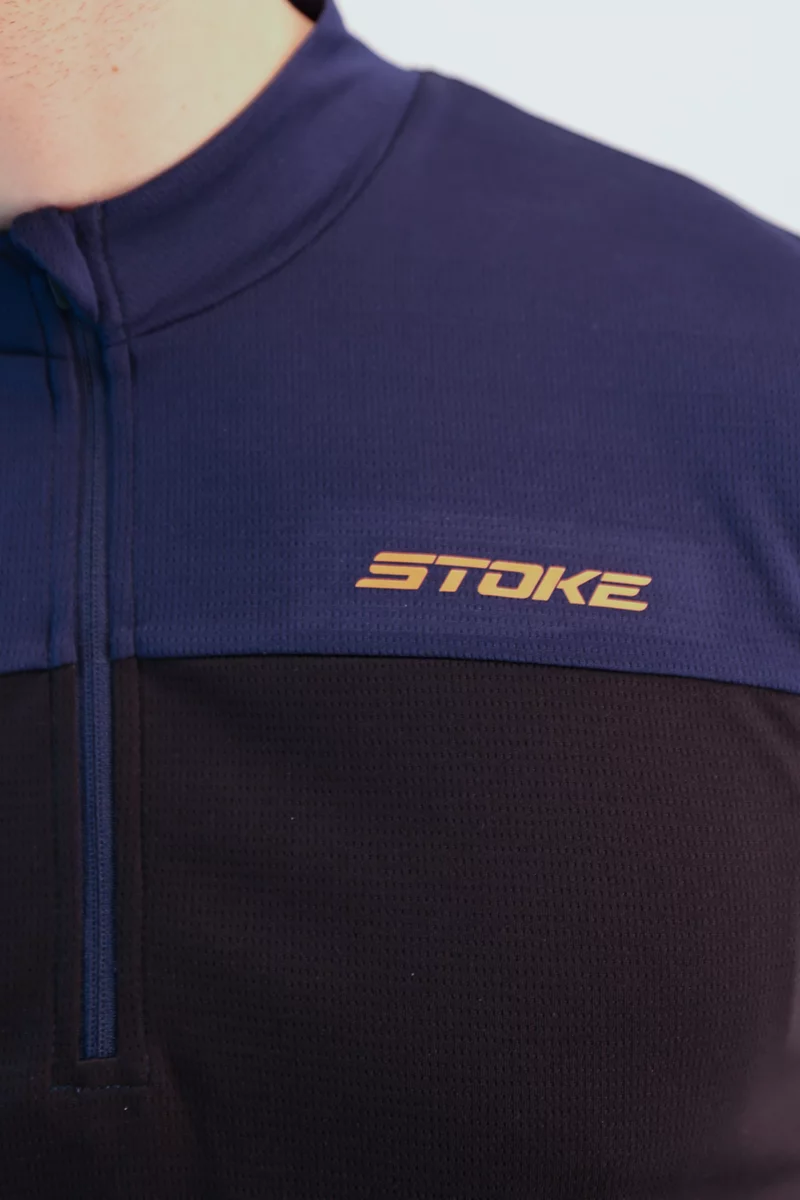 Stoke Arenas Half Zip Herren Biketrikot