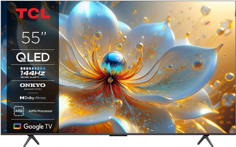 TCL - 55T8C - QLED-TV - 55 inch - 4K - 144Hz