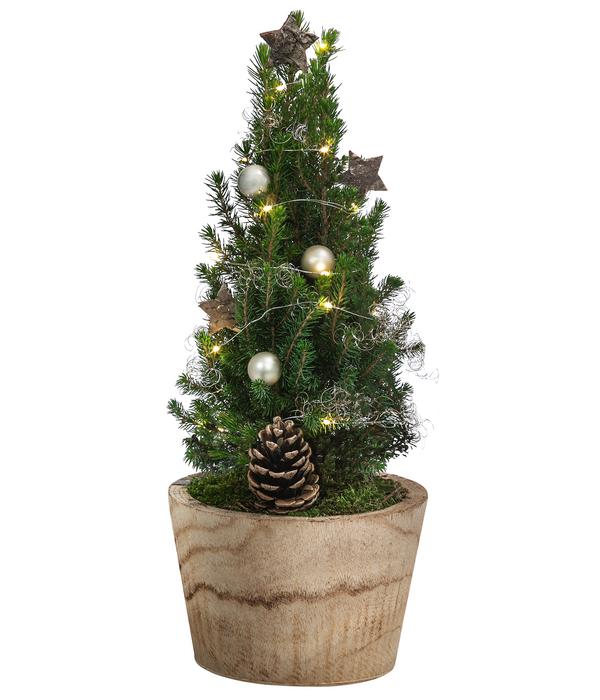 Geschmückter Weihnachtsbaum Loxley, mit