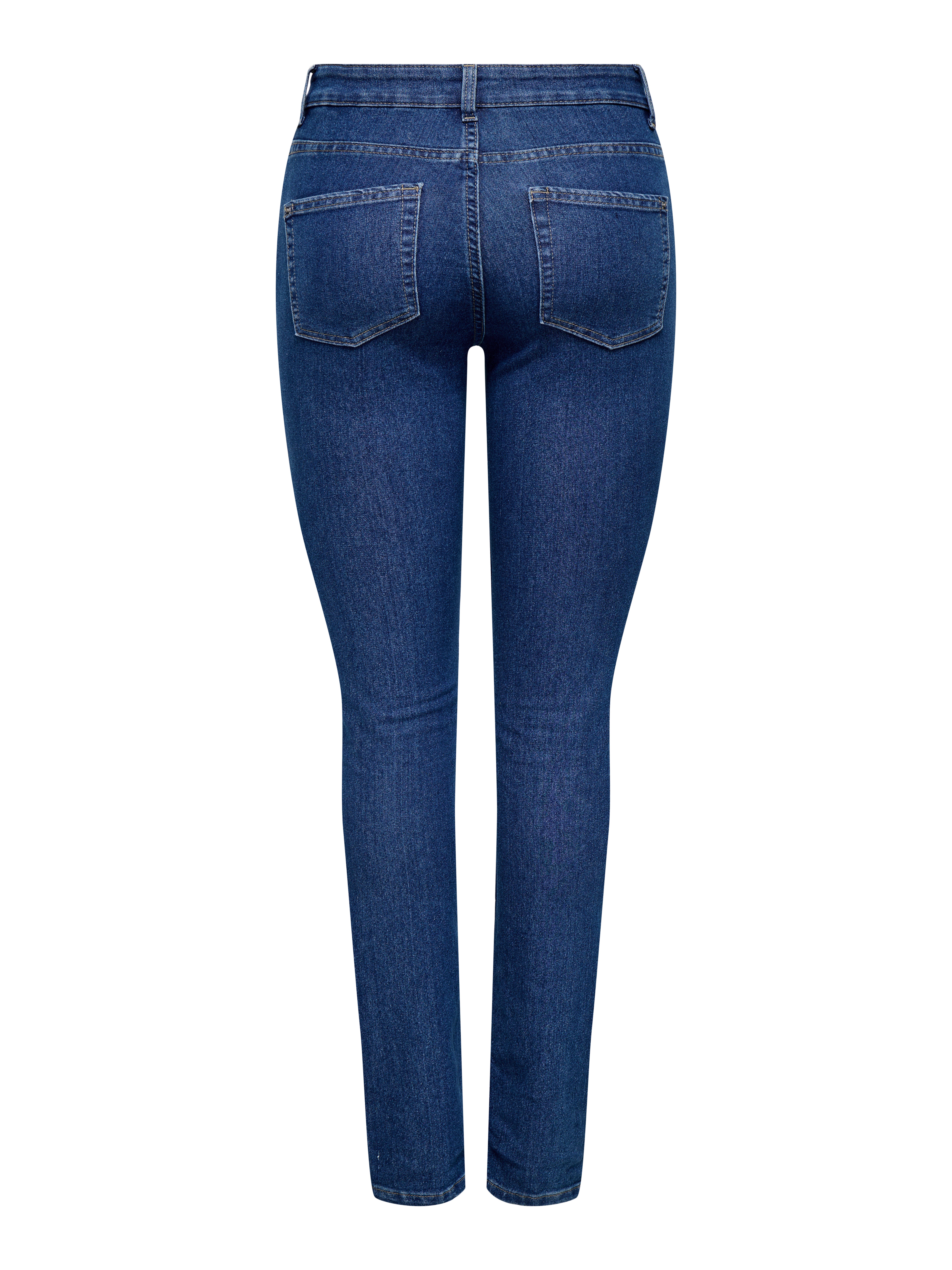 ONLHUSH Skinny Fit Jeans Dark Blue Denim
