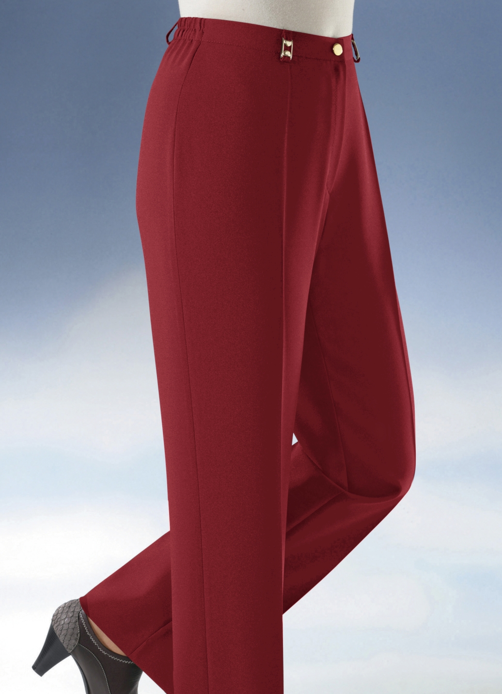 Hose mit weiterem Bundumfang in 9 Farben