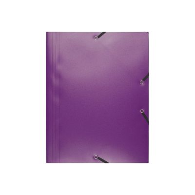 Exacompta - Chemise polypro à rabats - A4 - pour 150 feuilles - mauve