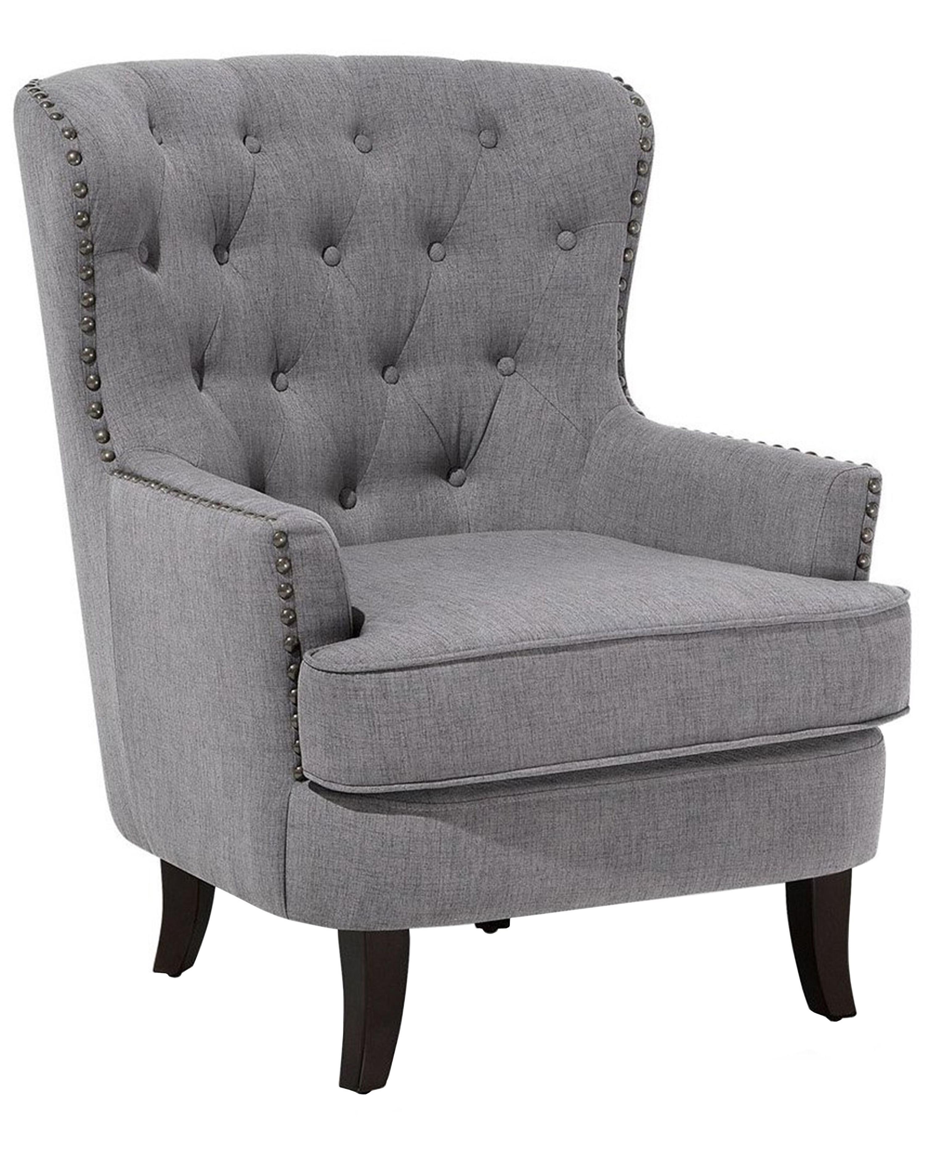 Fauteuil VIBORG II Stof Lichtgrijs
