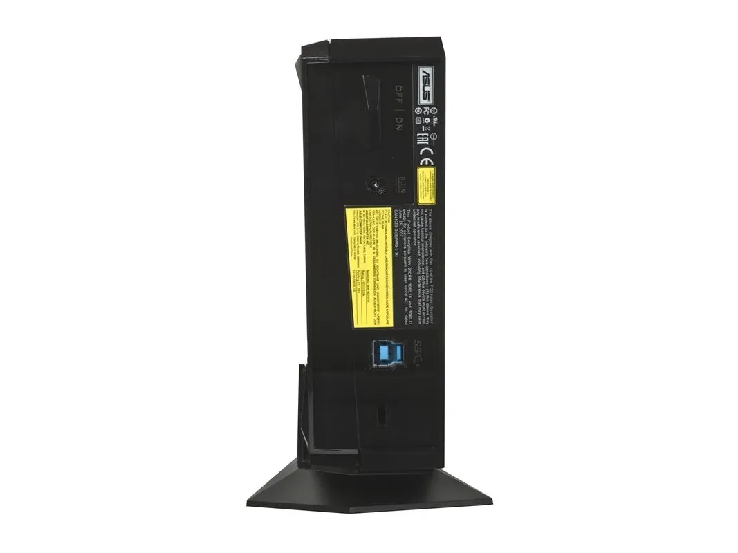 ASUS BW-16D1H-U PRO - Disk drev - BD-RE - 16x2x12x - SuperSpeed USB 3.0 - ekstern - sort