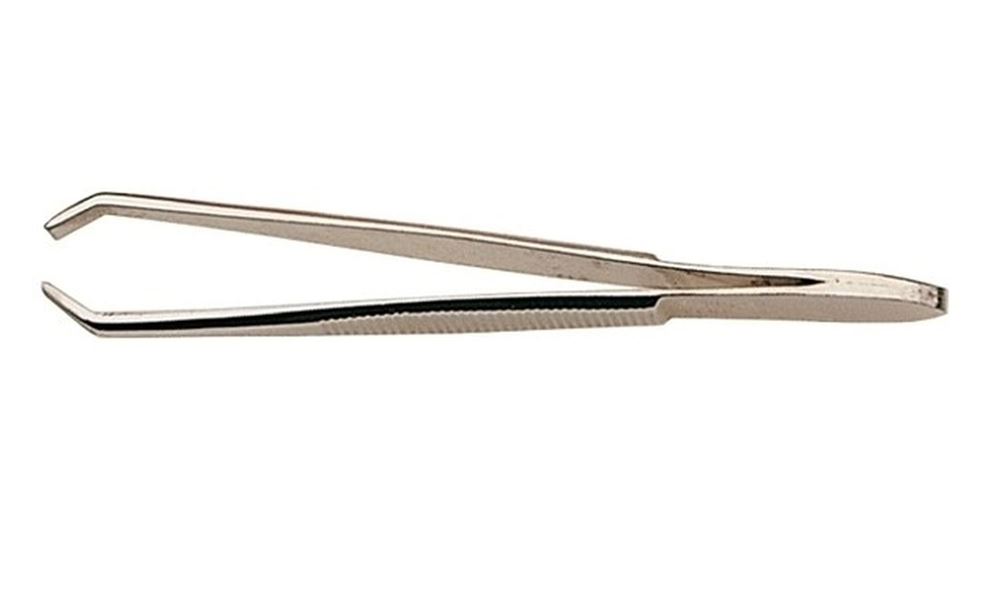 Nippes Pinzette 8cm gebogen vernickelt 1 Stk