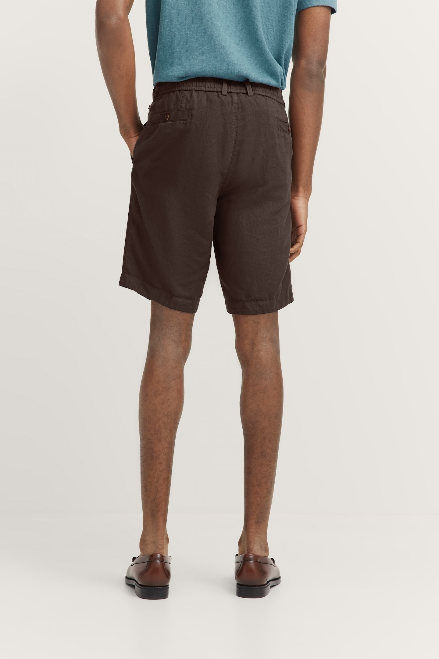 bugatti Bermudas  aus Leinen-Baumwollmix