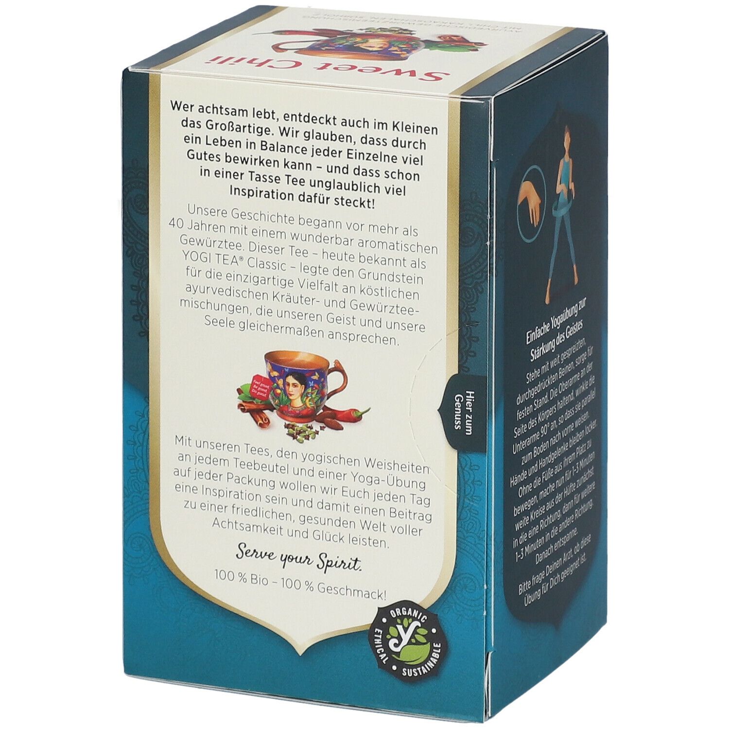 YOGI TEA® Sweet Chili, Bio Gewürz- und Kräutertee