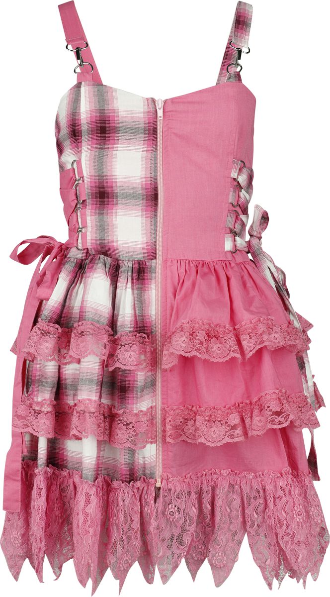 Robe Dentelle Zippée | Gothicana by EMP Robe courte