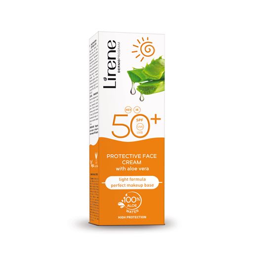 Lirene Protective Face Cream, SPF 50, 50 ml