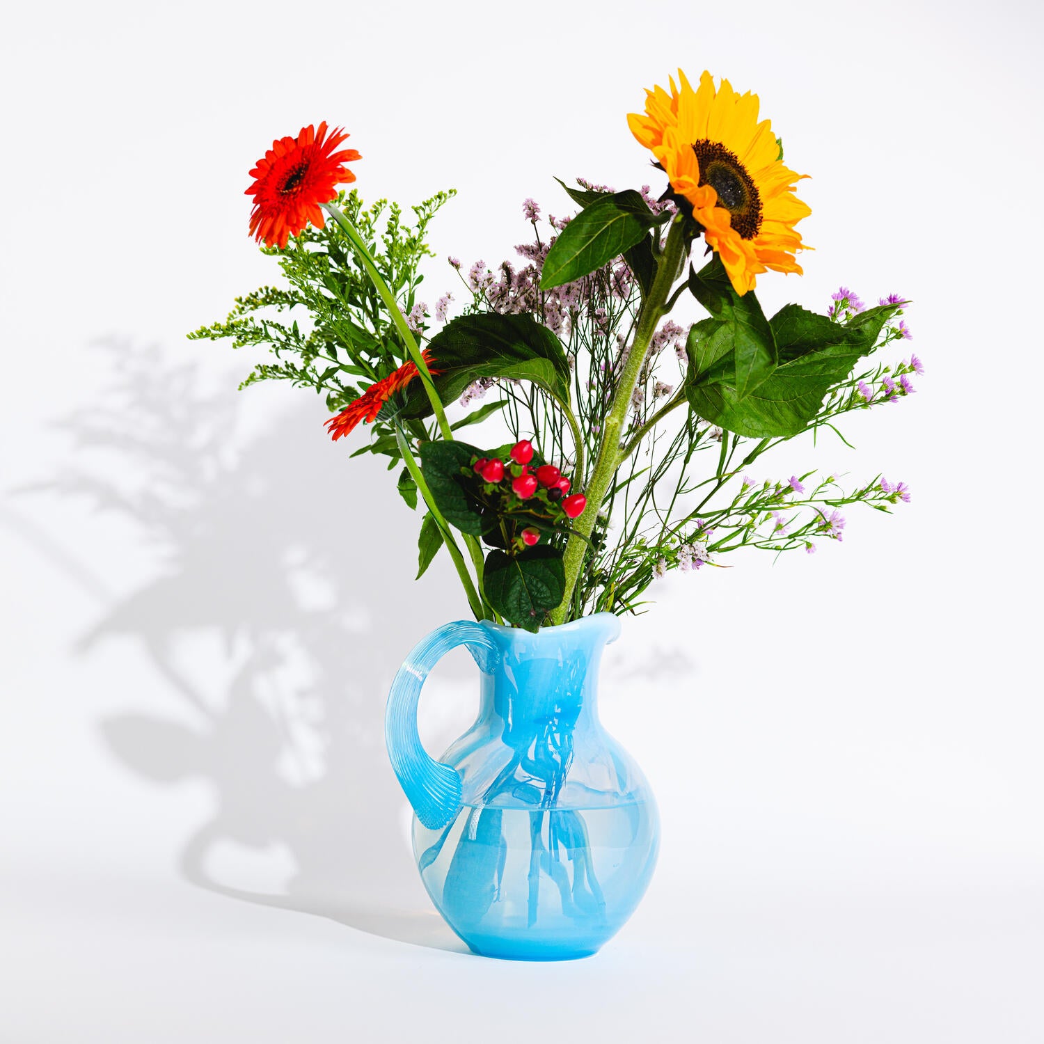 Anna Von Lipa  Opaline Swirl kande, Pastel Blue - 2L