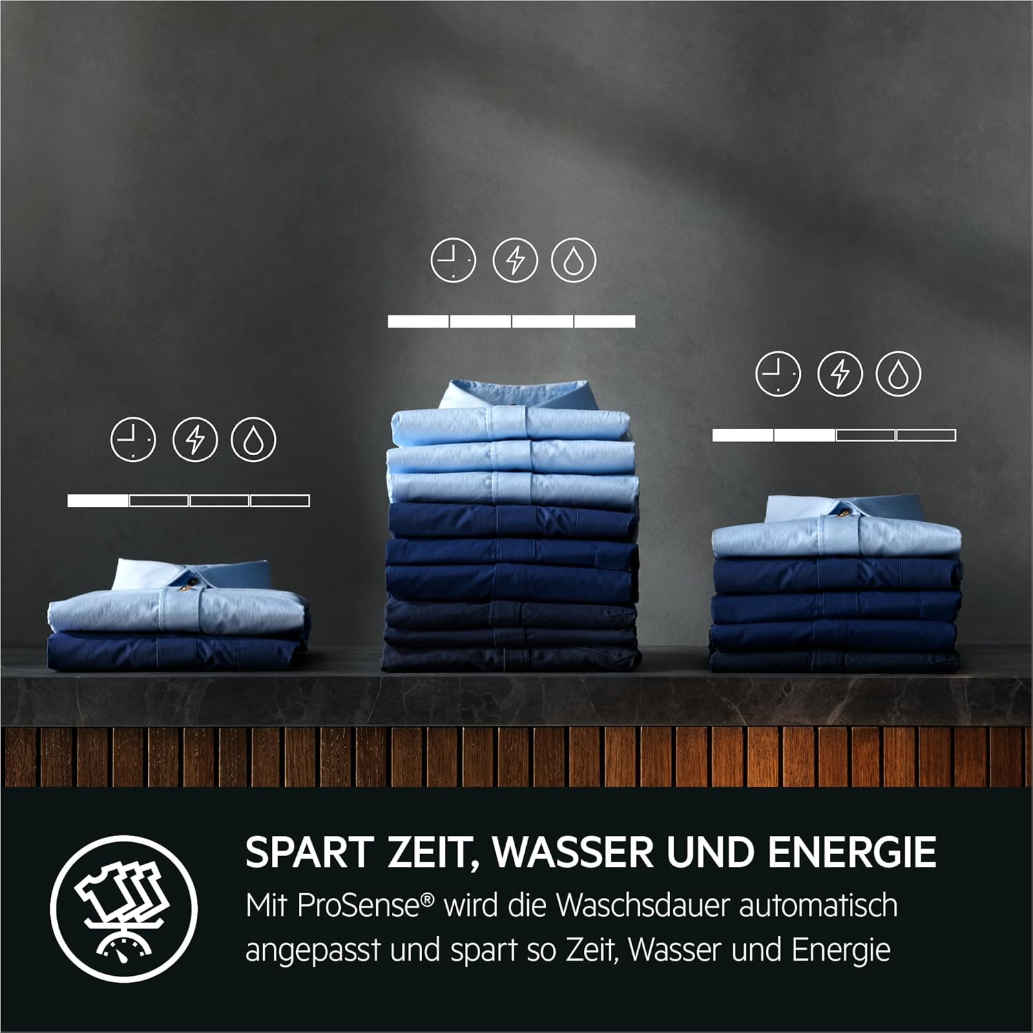 AEG Waschmaschine Toplader, Serie 6000 ProSense: Mengenautomatik, 6 kg, Inverter Motor, EEKL B, Startzeitvorwahl, Leise, 1200 U/min, Weiß, LTR6N40260