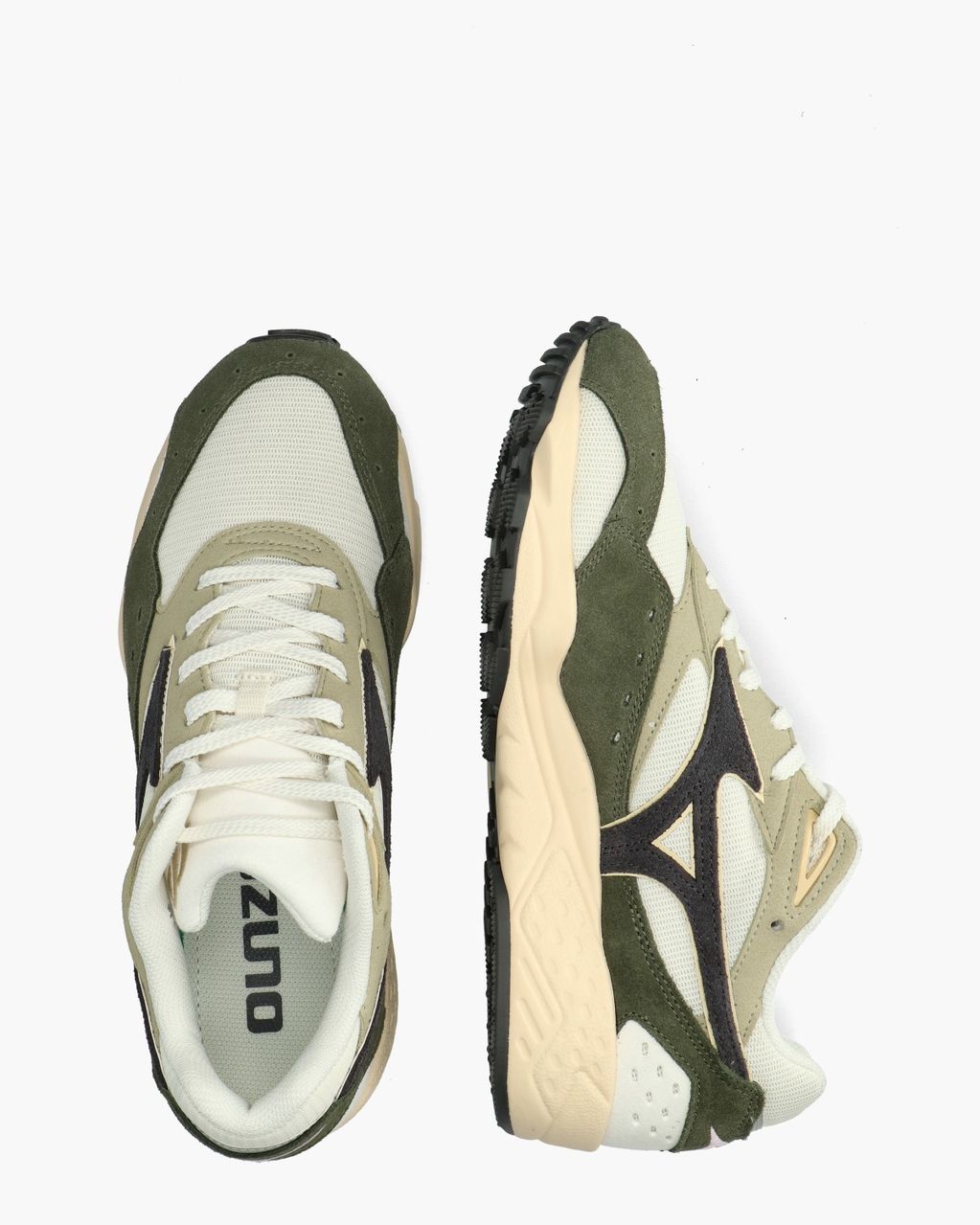 Mizuno Contender Off-White/Multi Herensneakers