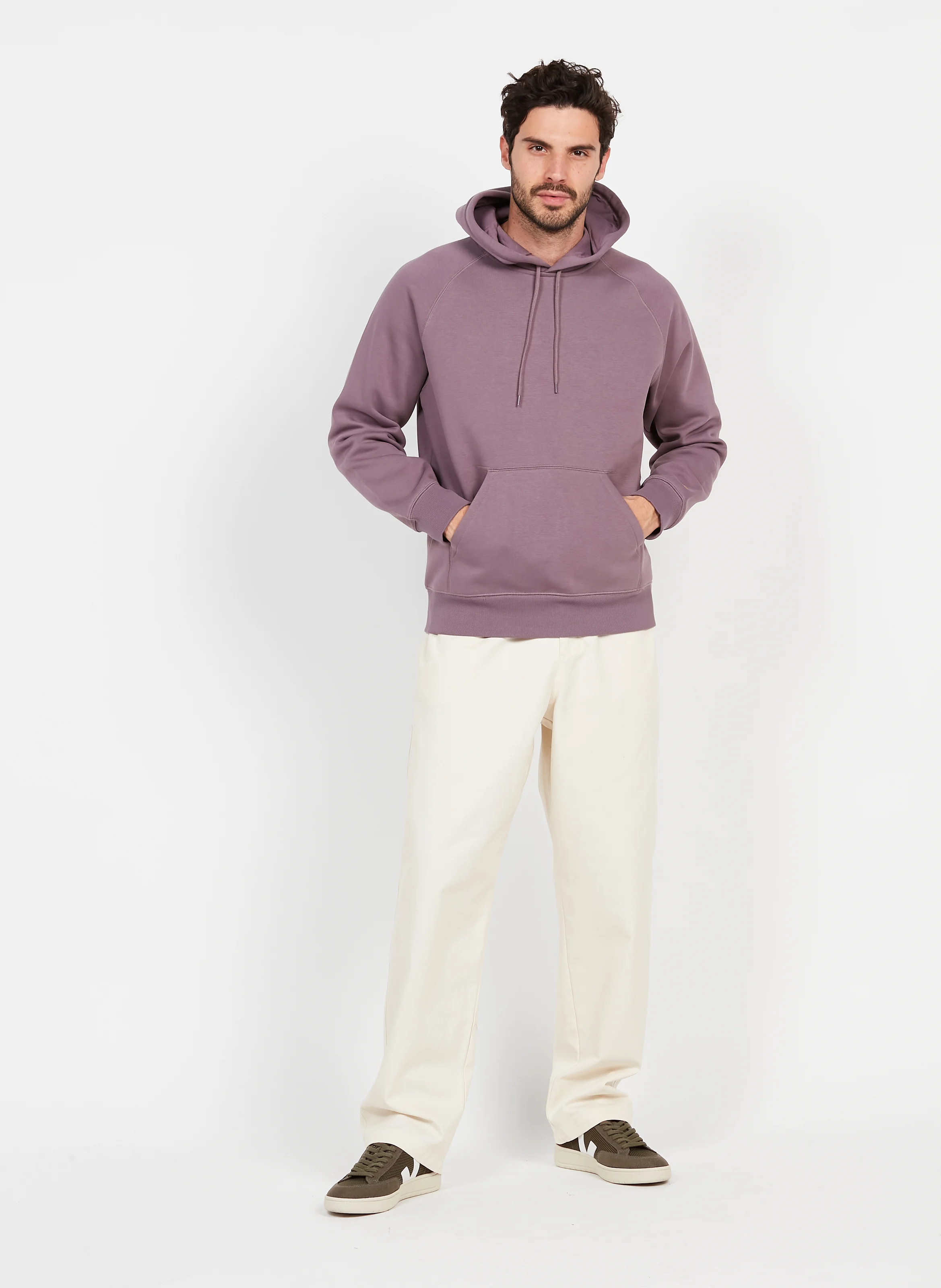 Chino droit 100 coton | Beige