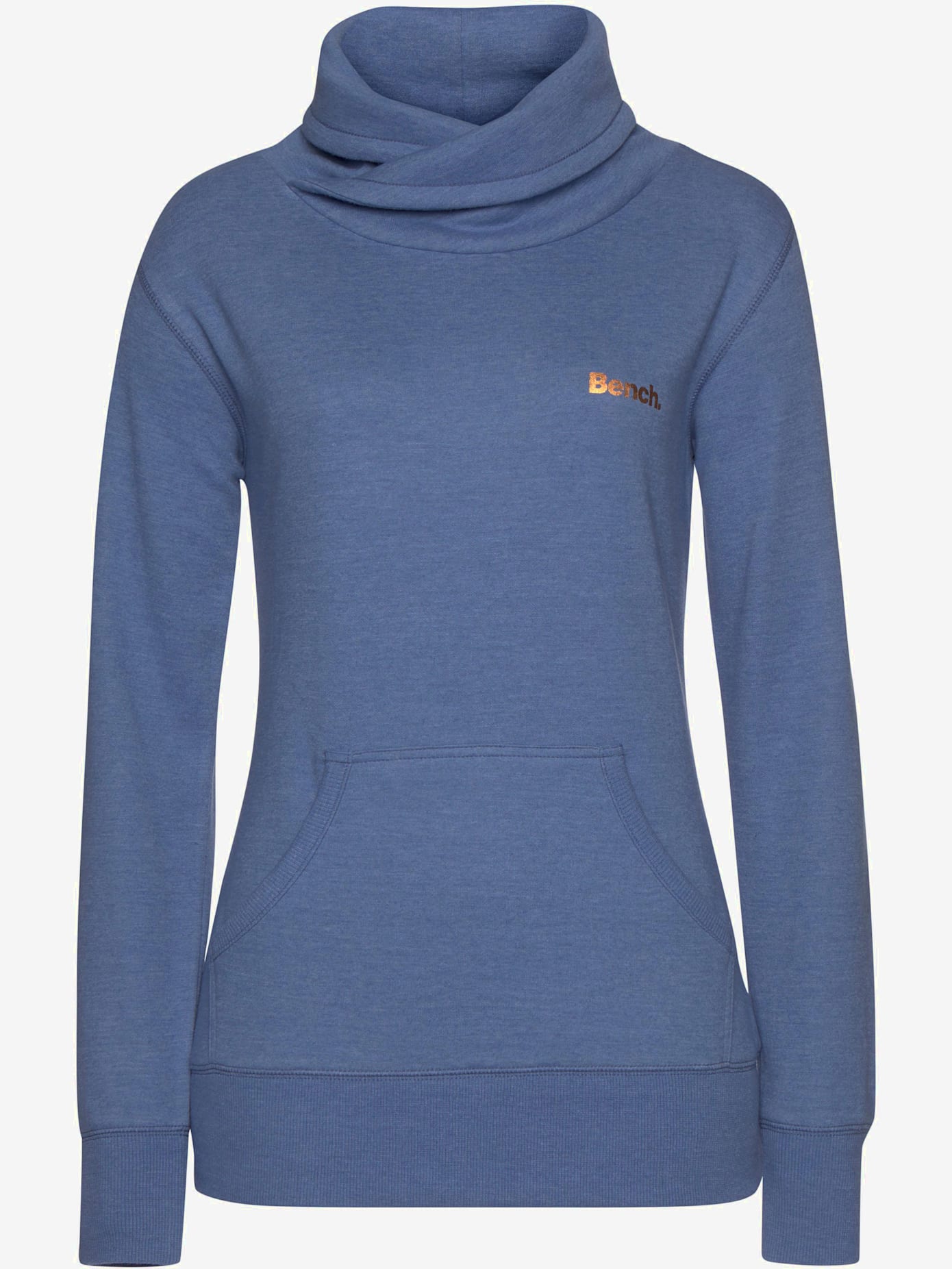 Sweatshirt long sweatshirt d'intérieur avec col à revers