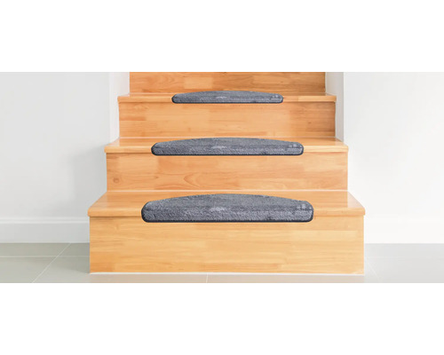 Traptredeset Sweet antraciet 28x65 cm 15-delig