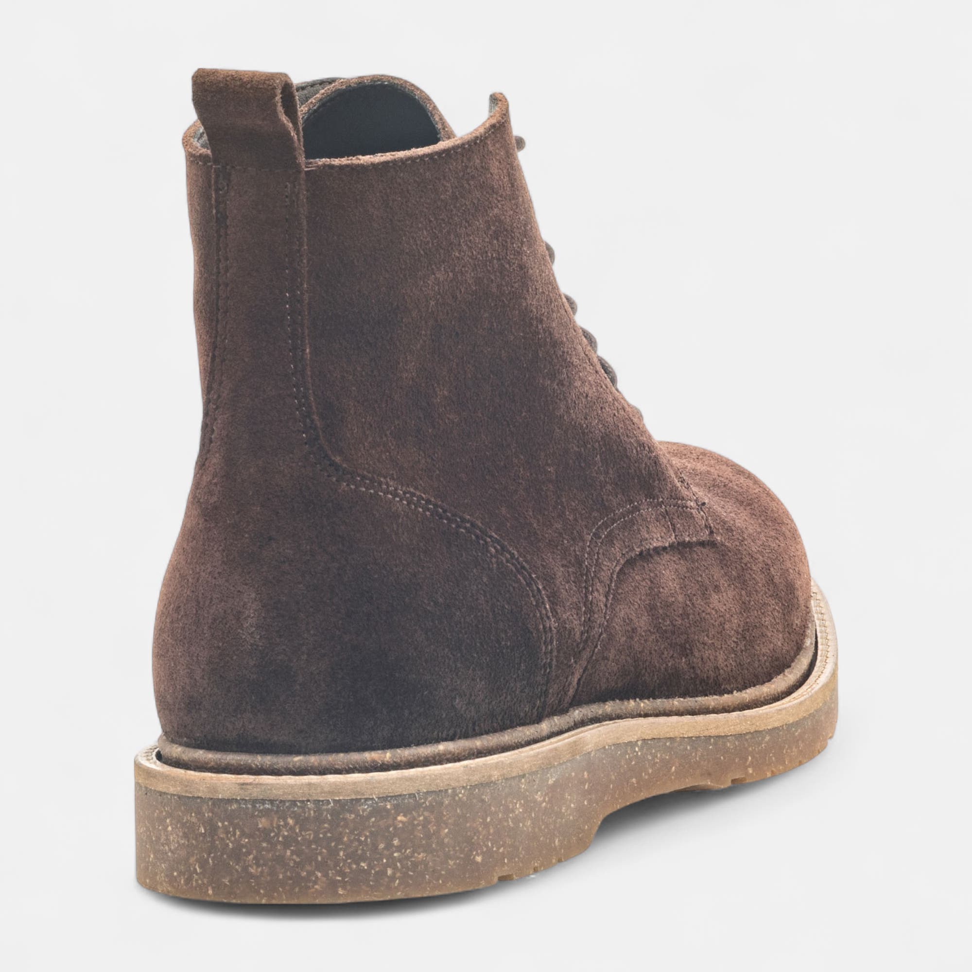 Bottines Homme en cuir marron