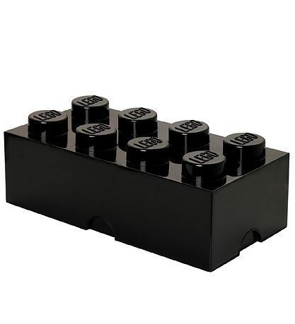 LEGO? Storage Opbevaringsboks - 8 Knopper - 50x25x18 - Sort