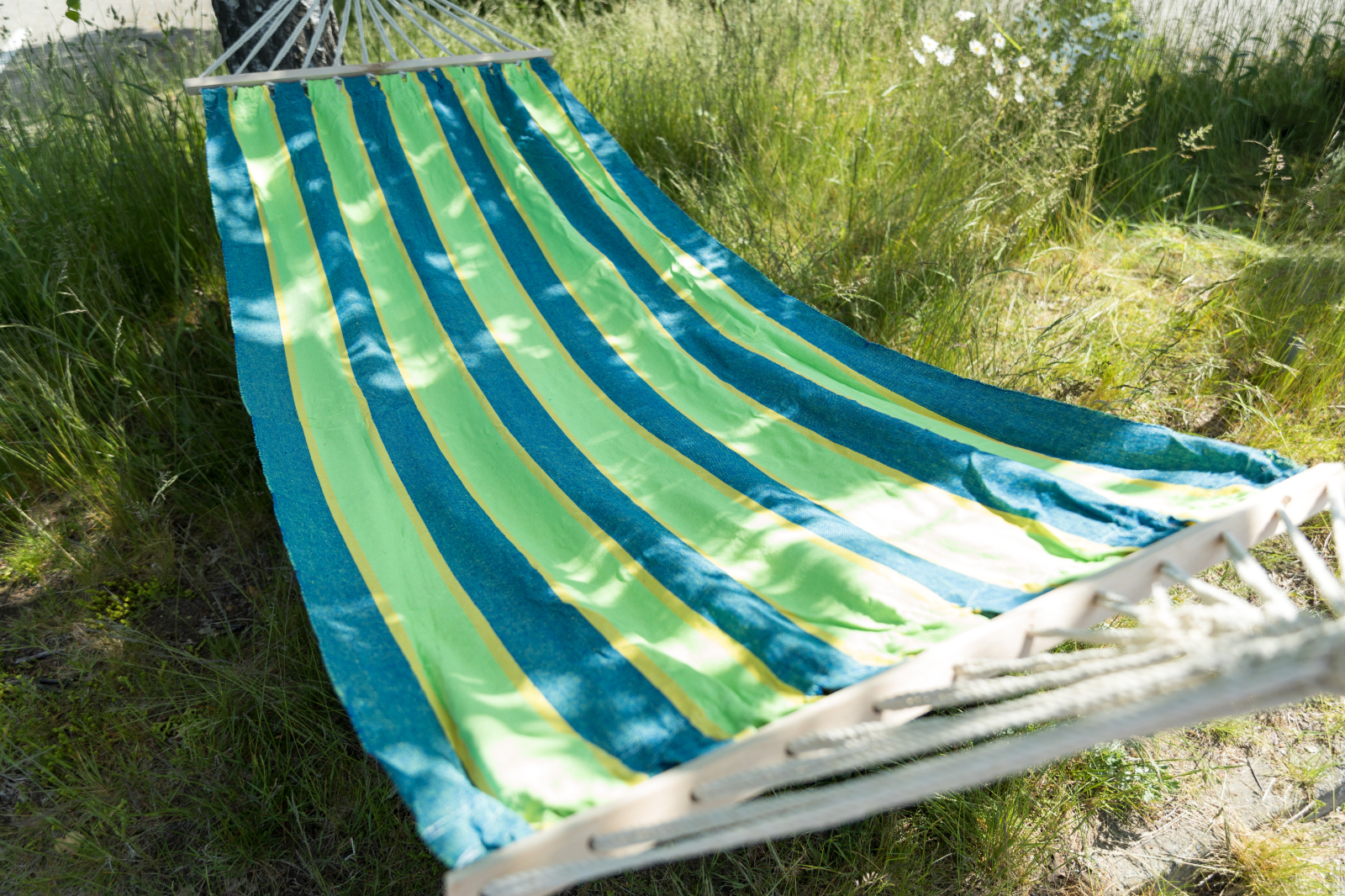 Hängematte MEDEA- grün-blau - 100x200cm