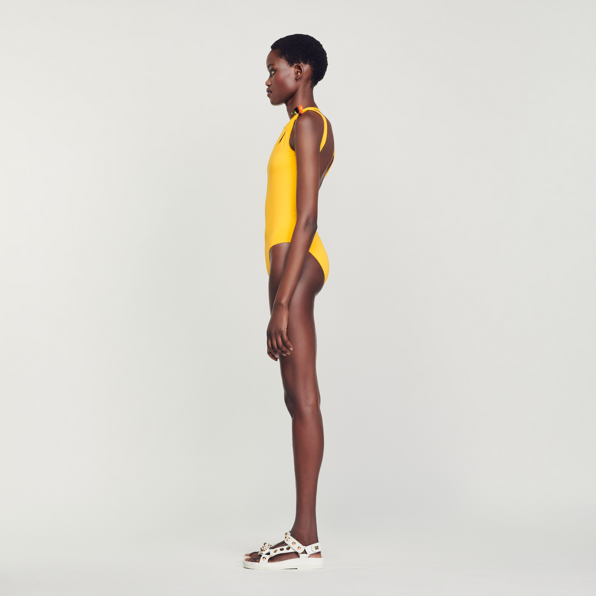 Maillot de bain 1 piéce asymetrique
