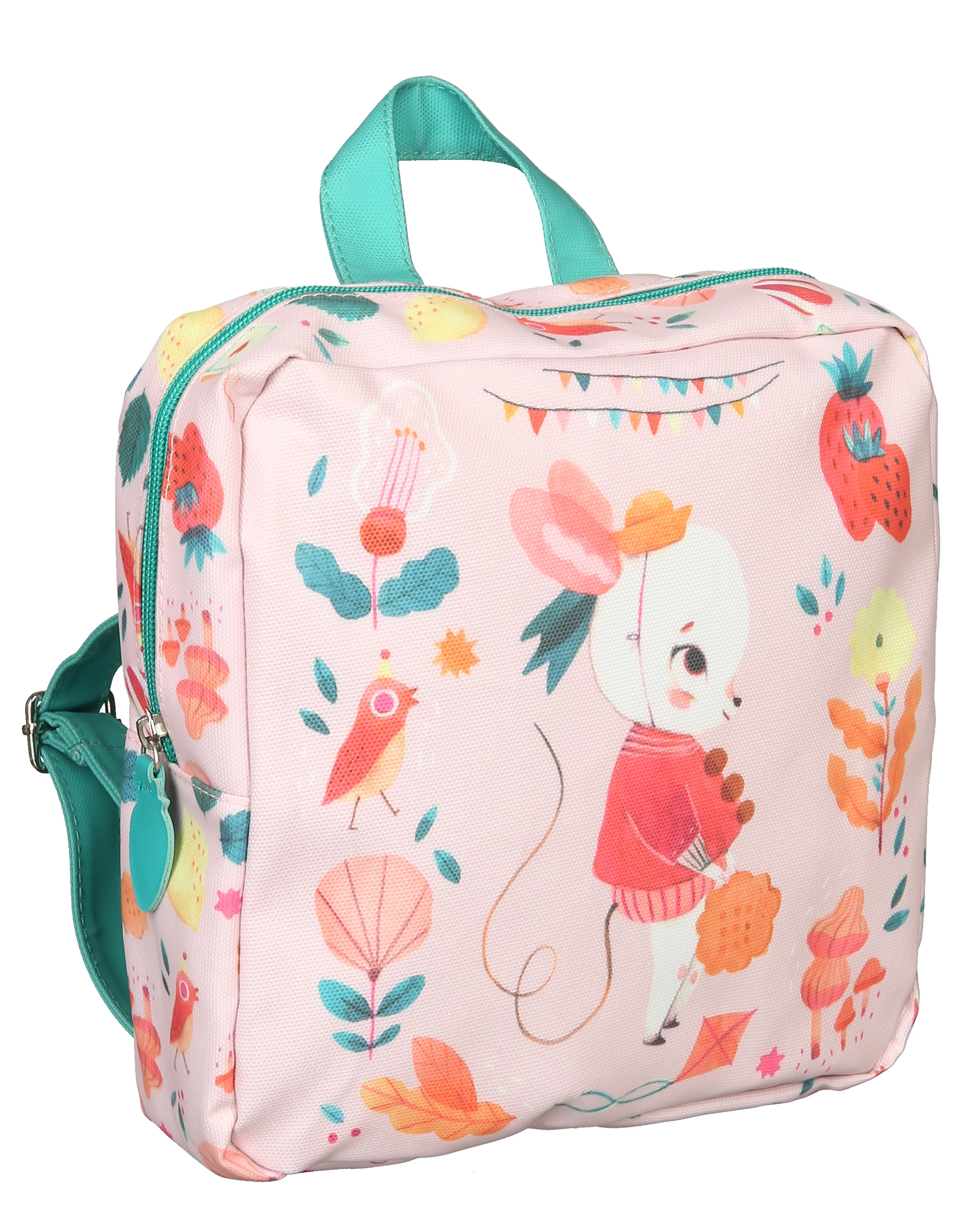 Kindergartenrucksack MAUS (23x23x7) in rosa