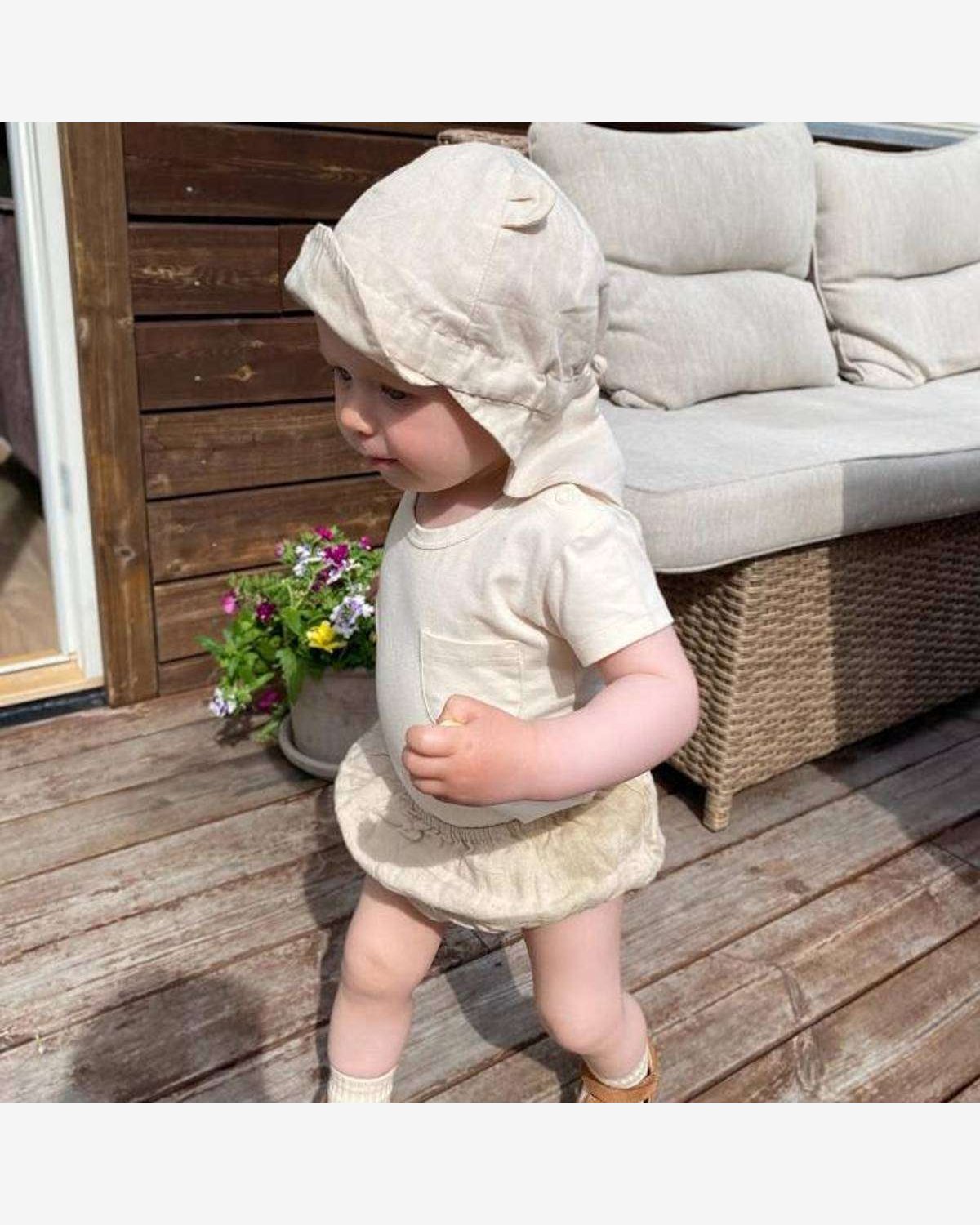 Body T Skjorte – Øk. Bomull – The Short Sleeve Pocket Onesie