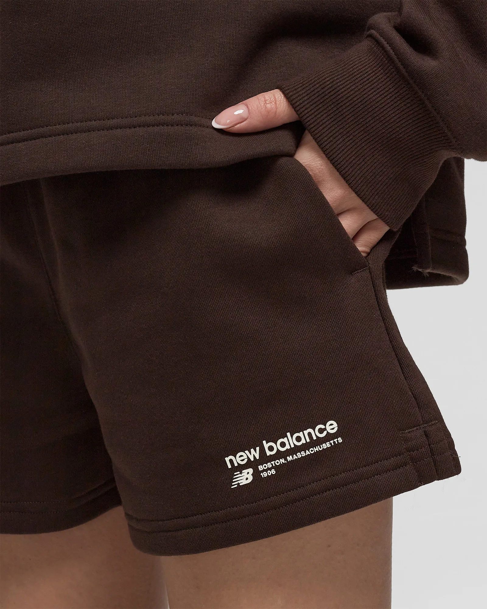 New Balance Linear Heritage French Terry Short