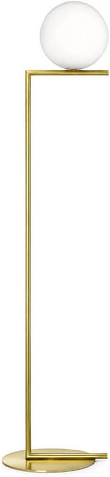 Flos IC F1 Stehlampe in der Farbe Gold, aus Aluminium, Lichtquelle LED inklusive, 8W, 900lm, F3173059