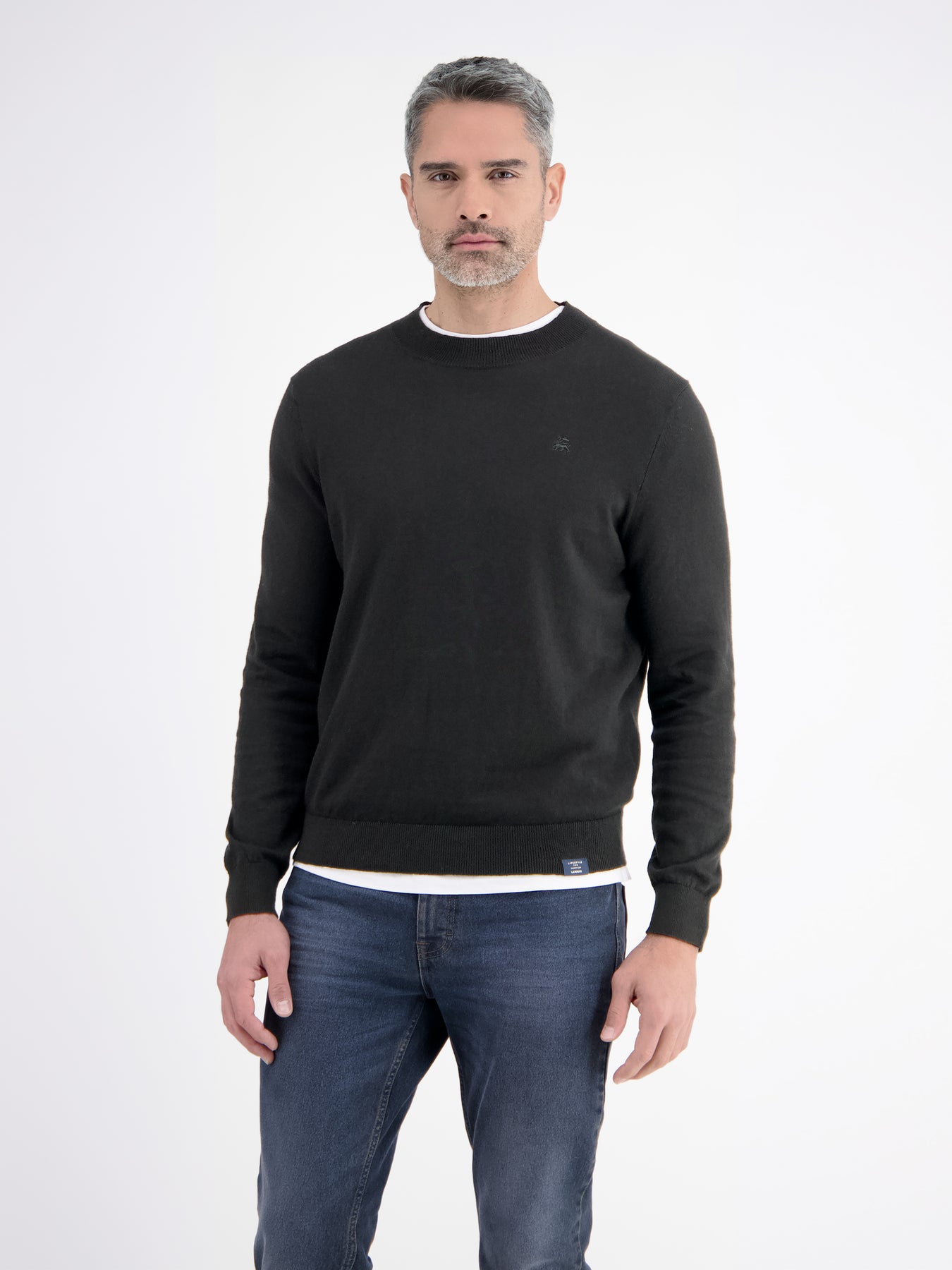 Feinstrickpullover mit Turtleneck