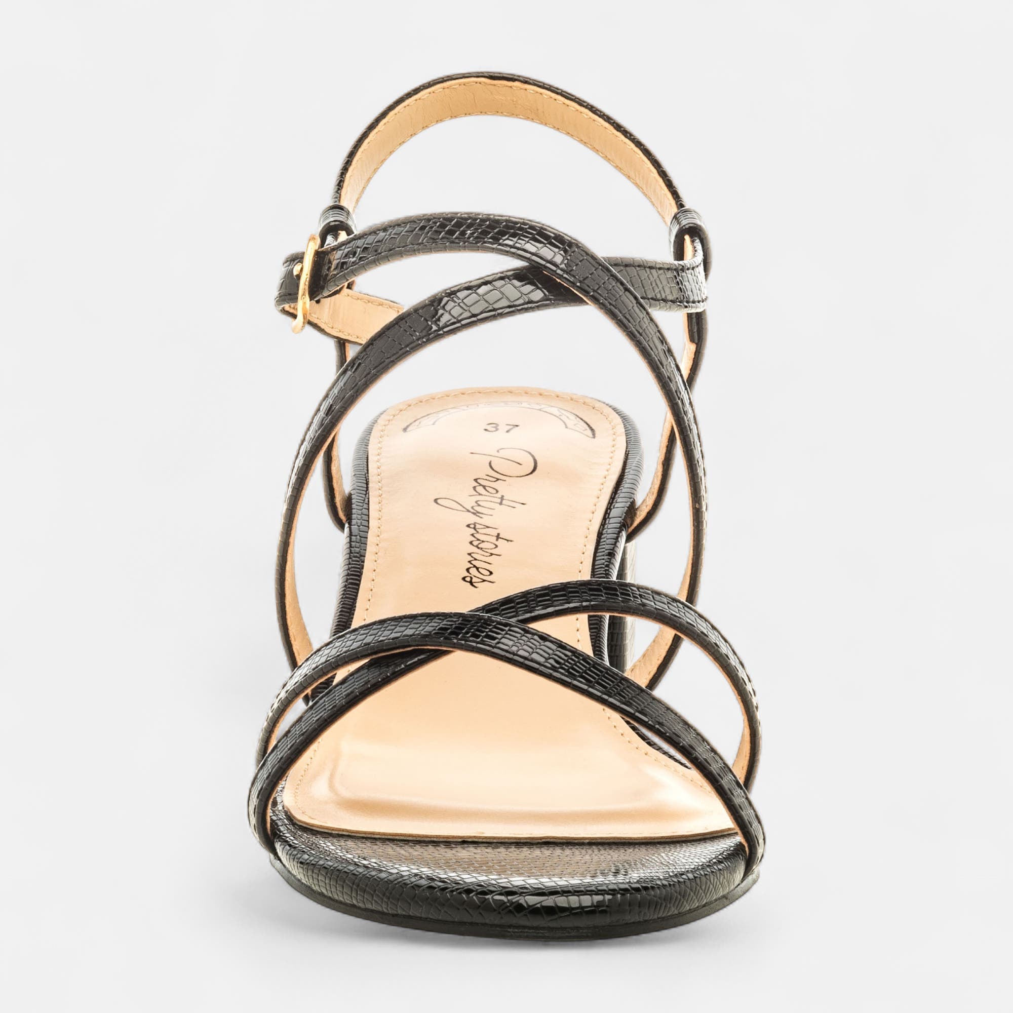 Nu-pieds à talon Femme noir